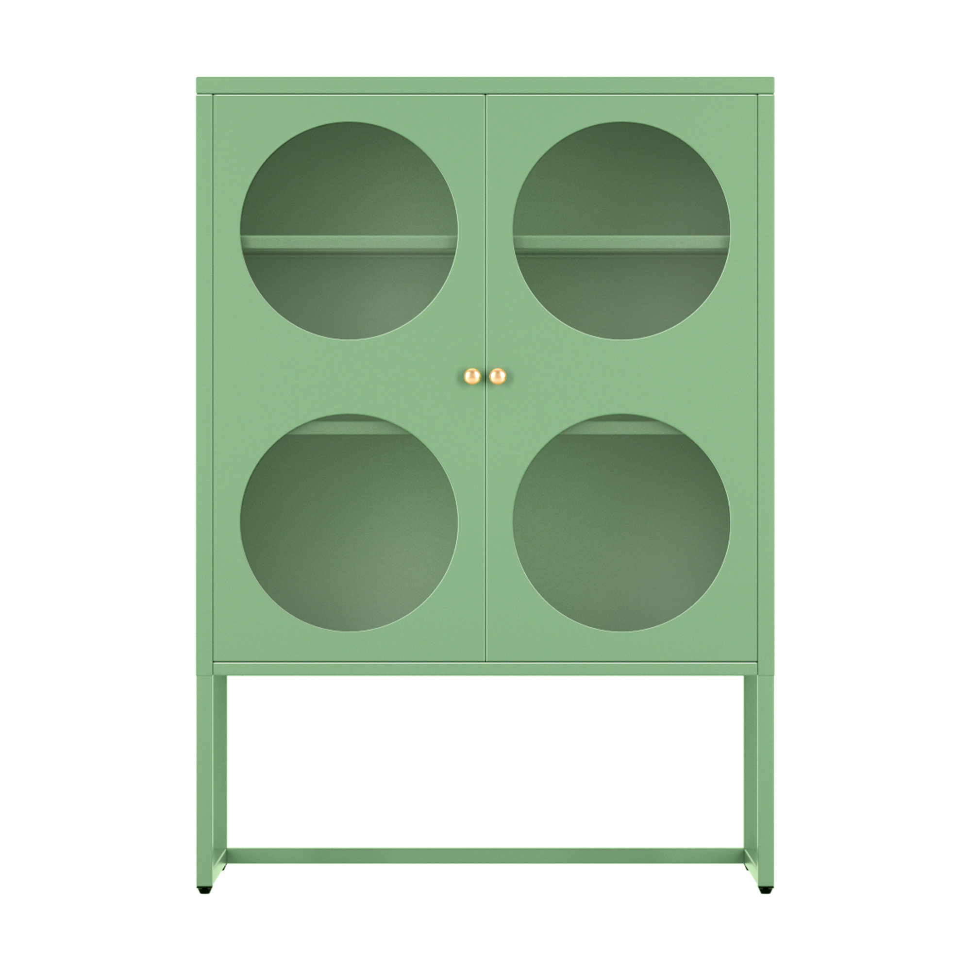 Artiss Buffet Sideboard Metal Cabinet - ELLA Green