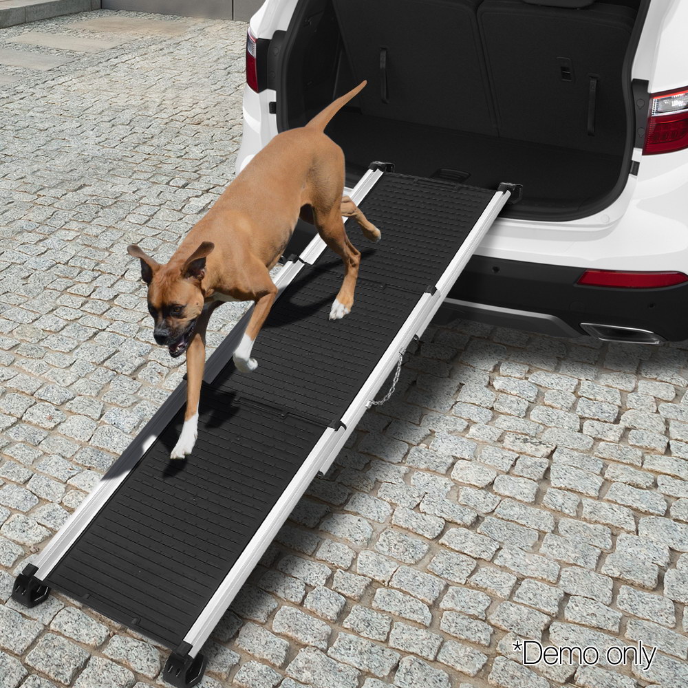 i.Pet Dog Ramp Pet Stairs Steps Car SUV Foldable Portable Ladder Adjustable i.Pet Dog Ramp Pet Stairs Steps Car SUV Foldable Portable Ladder Adjustable