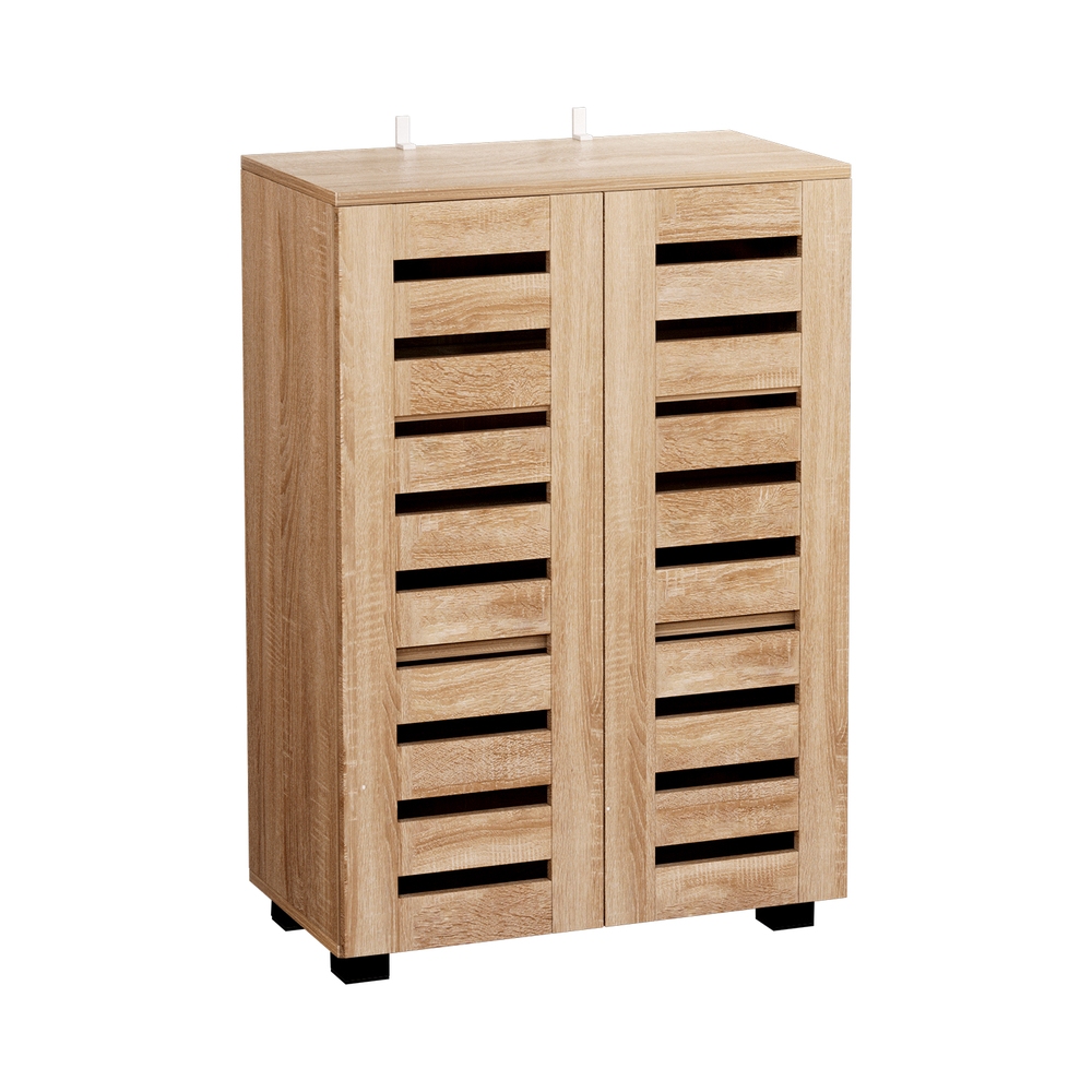 Artiss Shoe Rack Cabinet 20 Pairs 5-tier Wood Alster