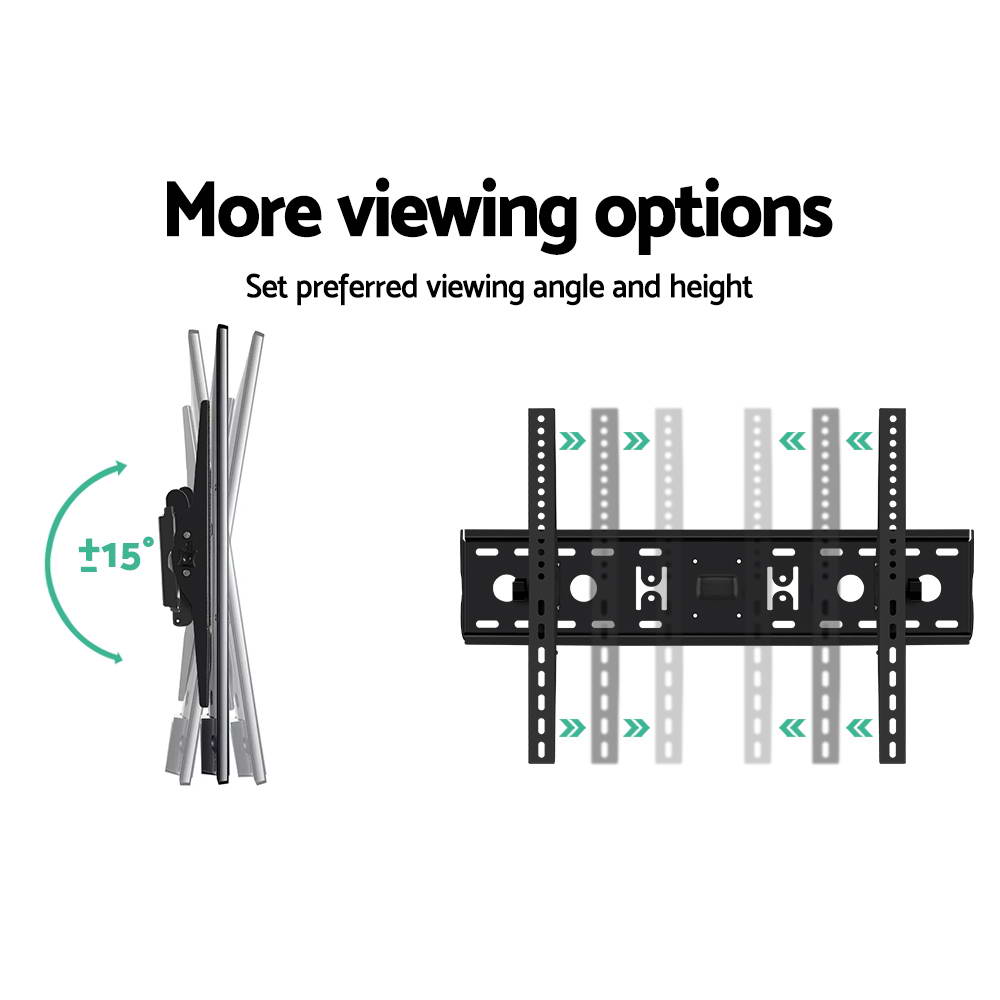 Artiss 32"-70" TV Wall Mount Bracket Tilt Slim Flat Low Profile Easy Install