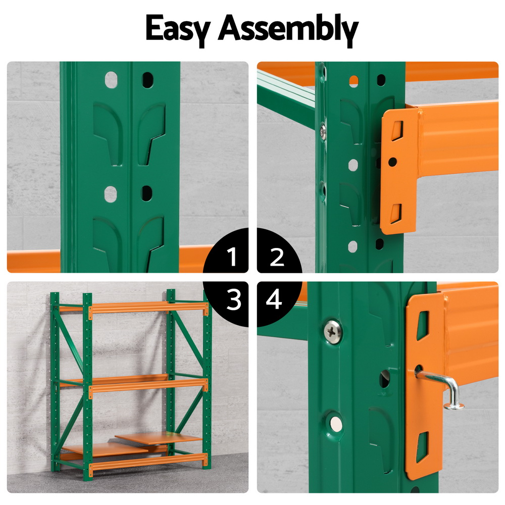 Giantz 1.2Mx1.5M Garage Shelving Warehouse Rack